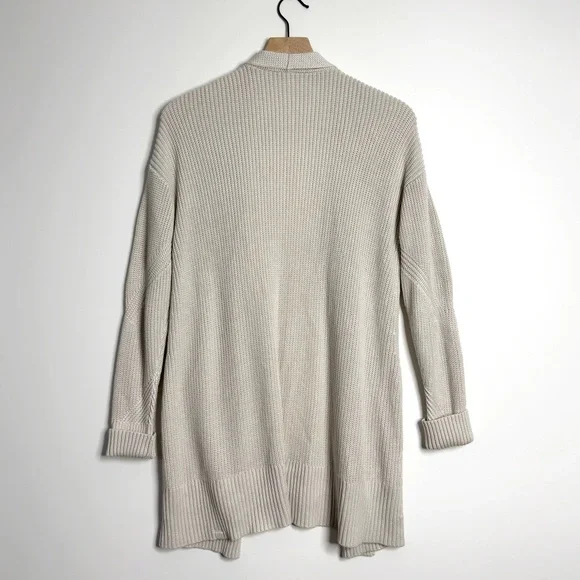 LULULEMON Cashlu Sweater Wrap in Raw Linen M/L - Picture 5 of 8